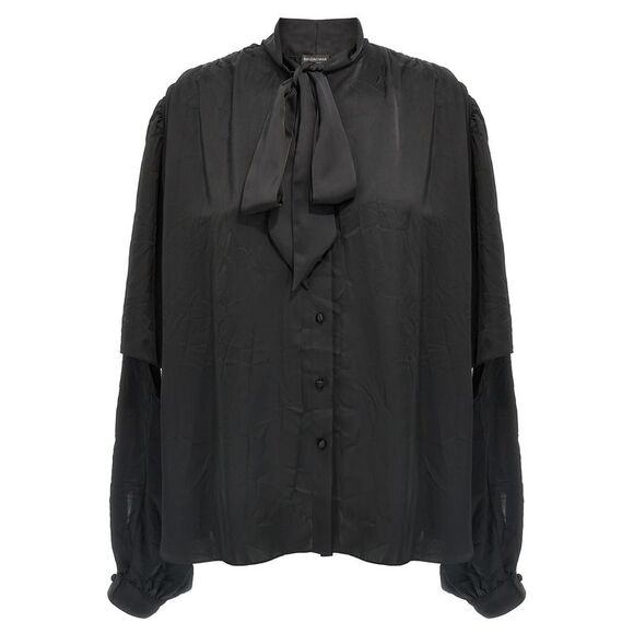 Balenciaga Women 'Double Sleeve' Shirt